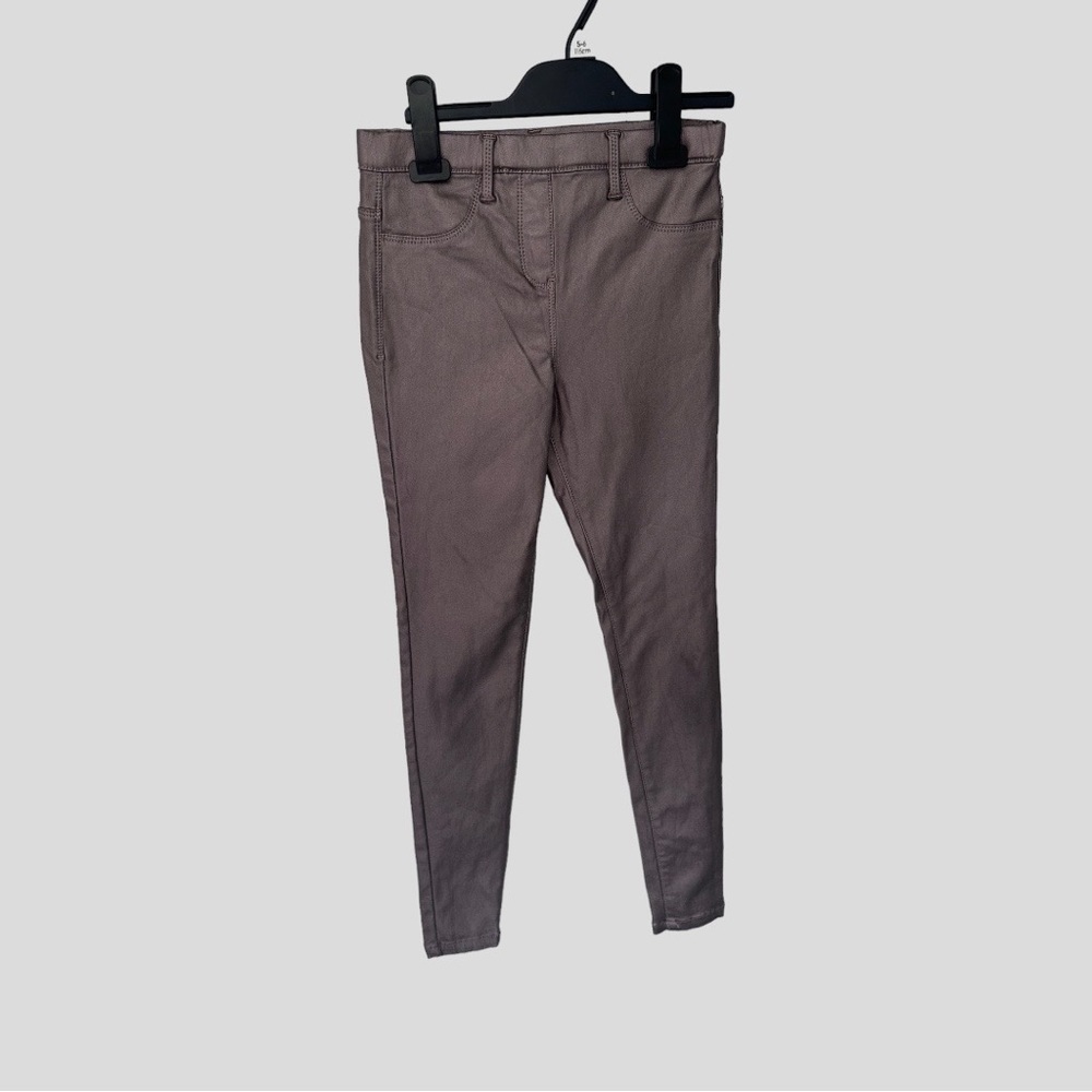 NEXT size 11-12 years Wax coated Trousers Leggins BNWOT - Picture 1 of 8